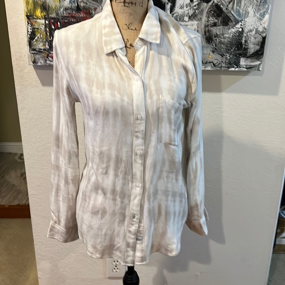 Never Worn Rails Button Down Blouse. Size S. Hunt… - image 1